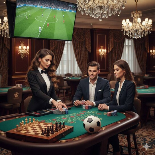 多种骰子类型展示